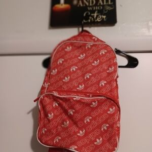 Adidas Red Backpack